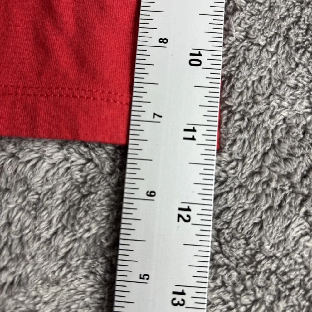 Carter's Kid Long Sleeve T-Shirt Kids Size 5/5A Red‎ Christmas Santa